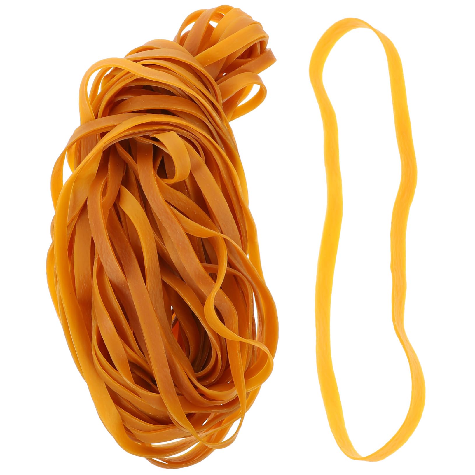 Multifunktionale Gummibänder 45 Stück Gelb, 10mm, Gummi