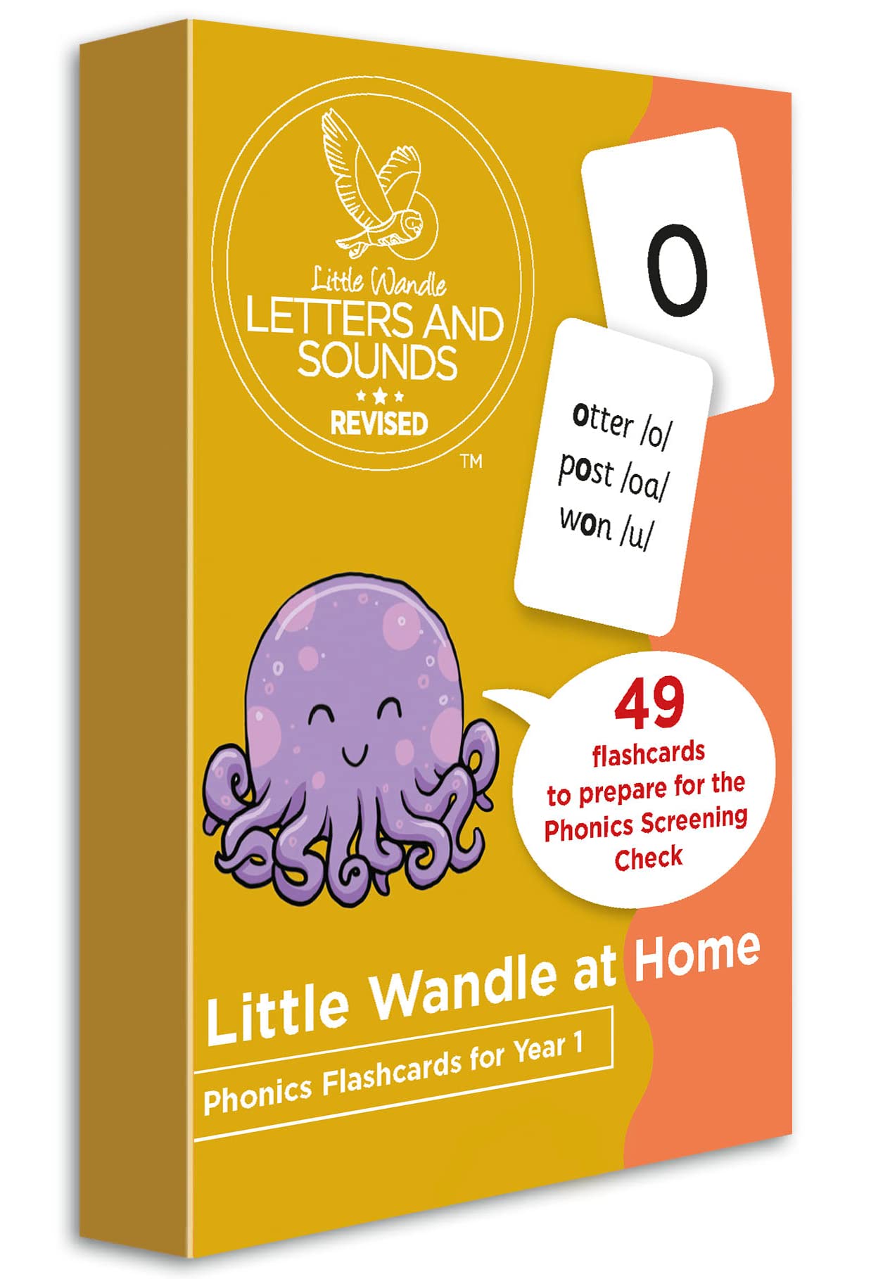 Collins Little Wandle at Home Phonics Flashcards for Year 1