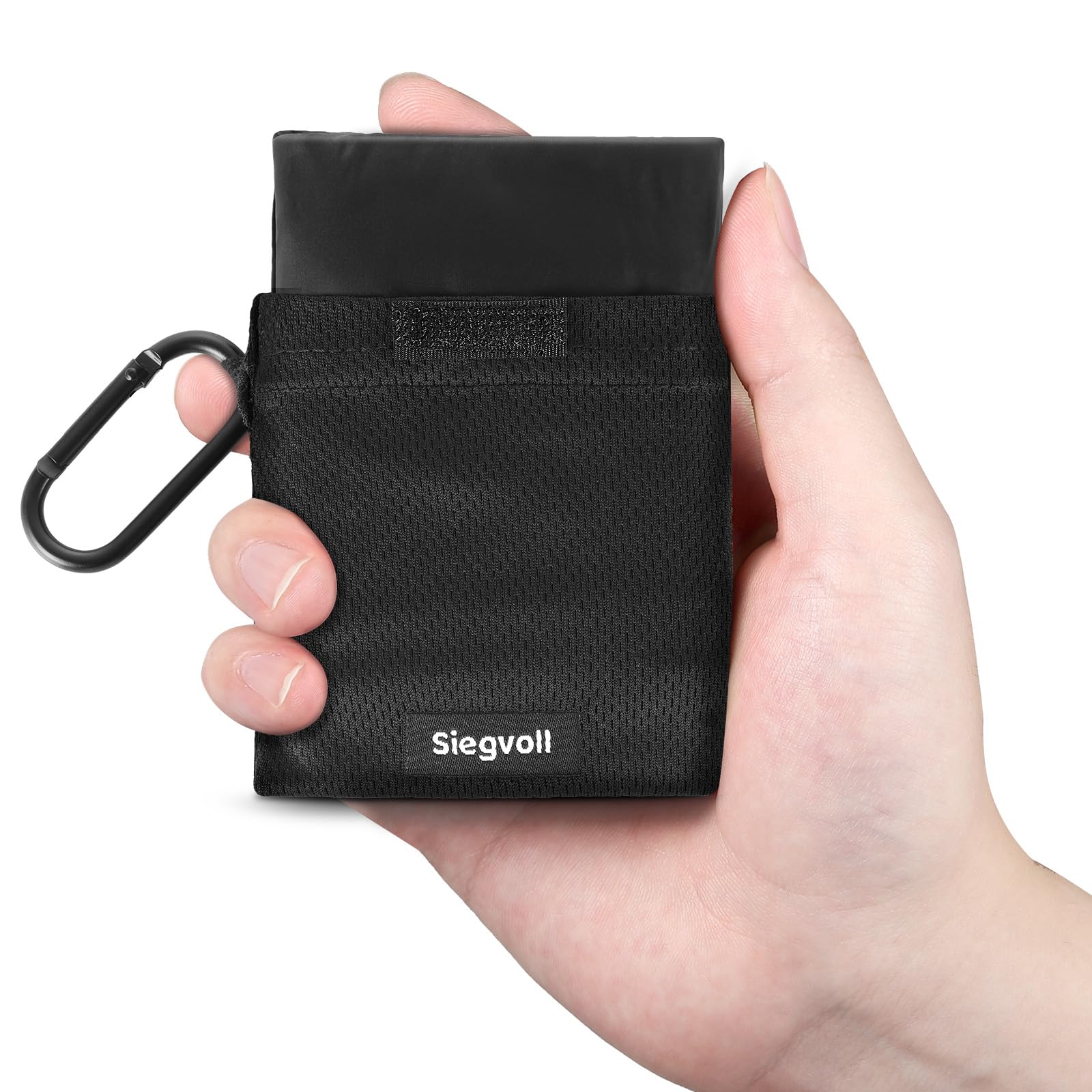 Amazon.co.jp: Siegvoll 折りたたみレジャーシート コンパクト 黒