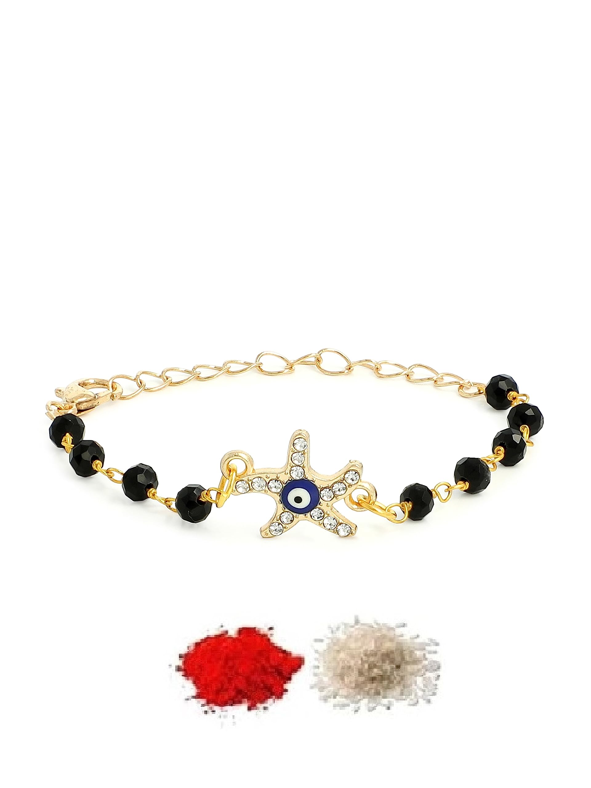 El Regalo Nazaria Rakhi for Kids/Baby Brother - Cute Evil Eye Rakhis for Babies/Toddlers with shagun, Rakhi Message Card in Rakhi Gift Box (Style-10) (B0CB1L636T) Amazon Price History, Amazon Price Tracker