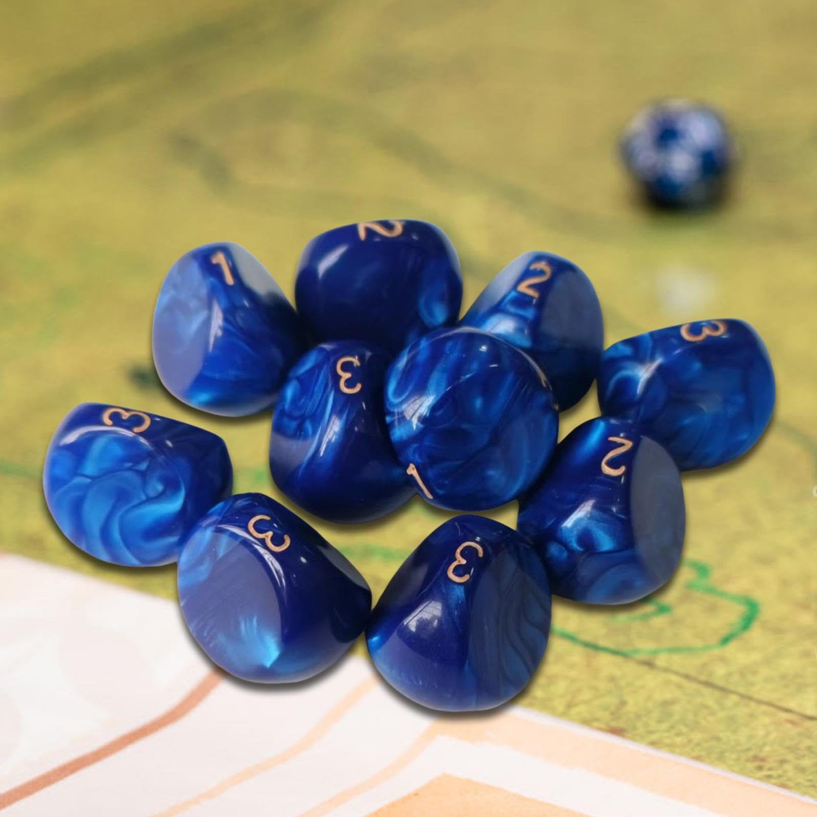 Lot 72 Dés Plus Et Moins En Acrylique 1,6 Cm - Modificateurs Décoratifs Pour Jeux De Cartes