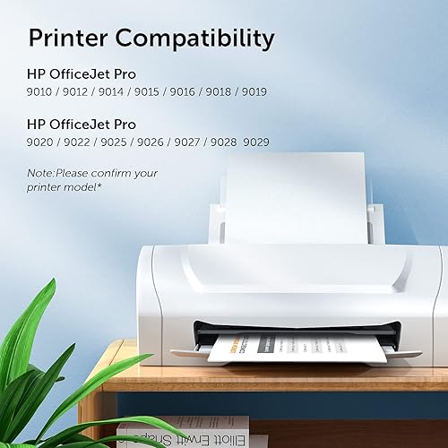 Miniatura 2 de Paquete combinado de cartuchos de tinta 962XL compatibles con impresoras HP 962 XL de alto rendimiento con impresoras HP OfficeJet Pro 9010 9012