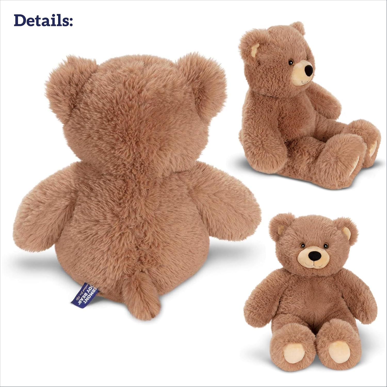 Amazon.com: Vermont Teddy Bear Brown Teddy Bear Stuffed Animal