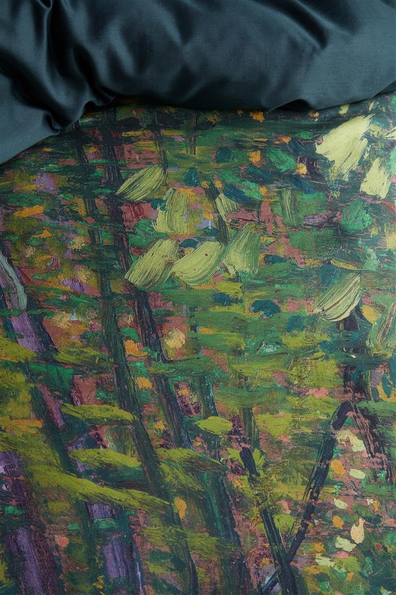 Beddinghouse x Van Gogh Museum zestaw pościeli Trees kolor Zielony obraz