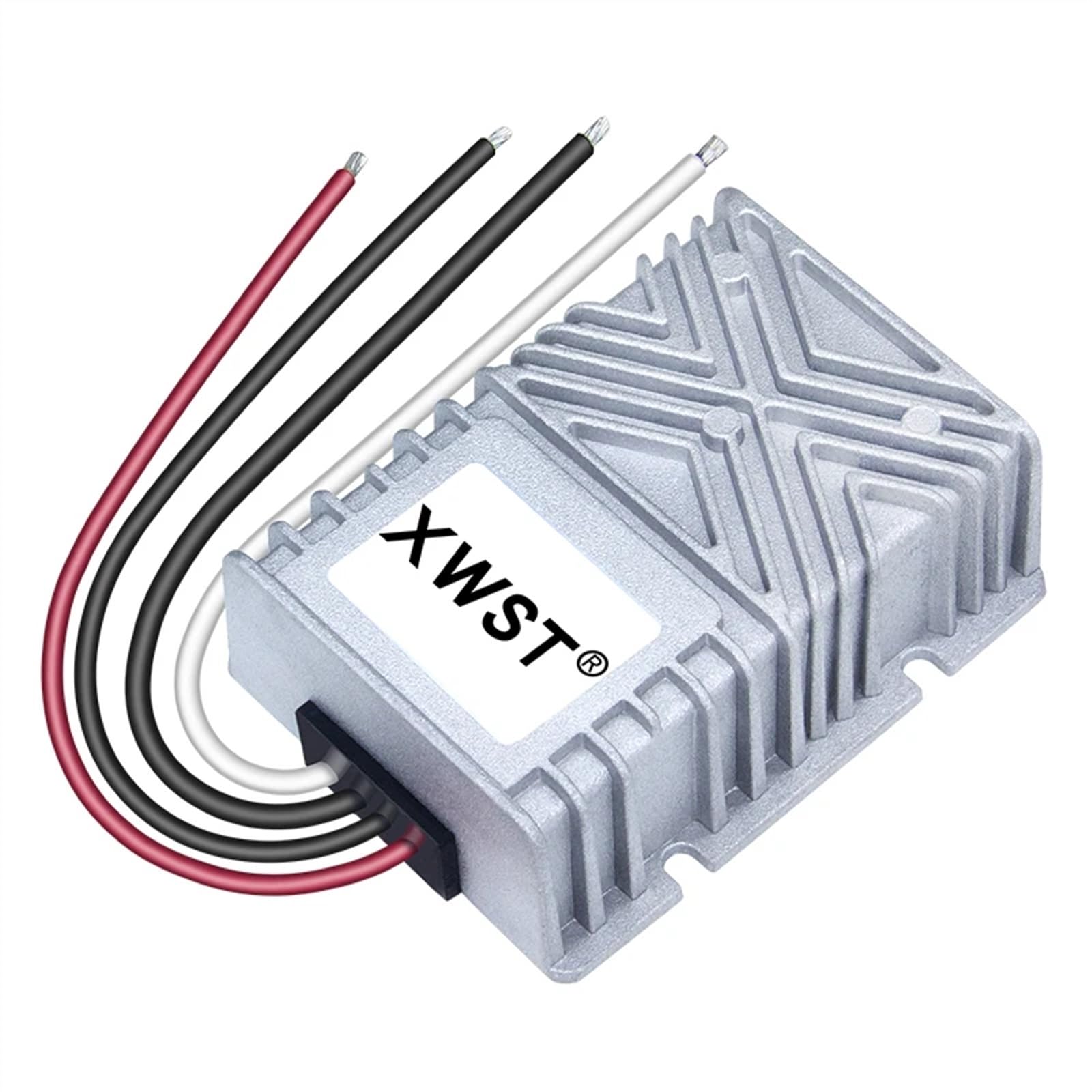 Konwerter prądu stałego 24 V na 13,8 V 1 ~ 100 A DC Moduł regulatora napięcia Wysokowydajny konwerter mocy Buck do samochodu (25A aluminium L)