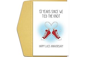 Romantic 13th Anniversary Card: A Heartfelt Gift for Your Beloved