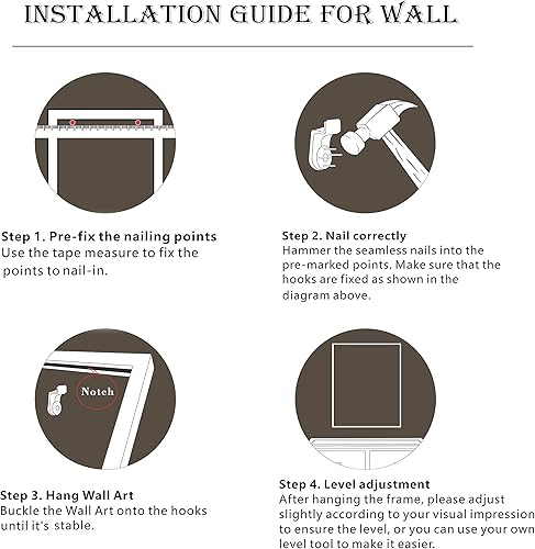 Miniatura 6 de Impresiones en lienzo personalizadas con tus fotos para mascotas, impresiones de fotos familiares personalizadas, lienzo enmarcado para pared (10 x