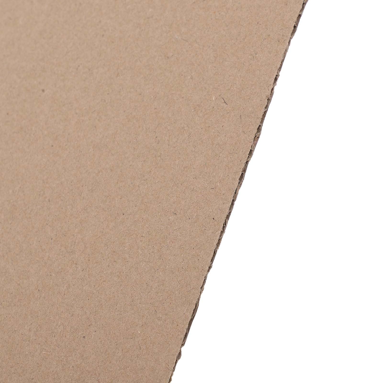 Uonlytech 50 Pièces Séparateurs de Boîte en Papier Cartonné pour Emballage, Feuilles de Carton Ondulé Épaisses, Installation Facile, Utilisation Polyvalente pour Colis et Protection