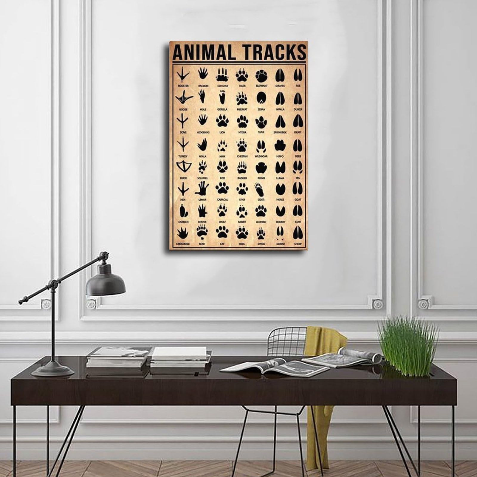 Leinwandposter mit Tiermotiven – Ein umfassender Leitfaden für Outdoor-Enthusiasten, Wandkunst, Dekordruck, Bild, Gemälde für Wohnzimmer, Schlafzimmer, Dekoration, 50 x 75 cm