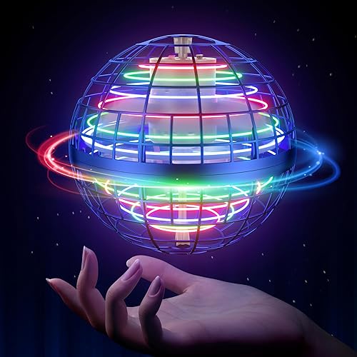 UranHub Juguete de bola de orbe volador 2023, giratorio de orbe flotante, órbita de dron de mano, Spinner volador con trucos infinitos, juguetes