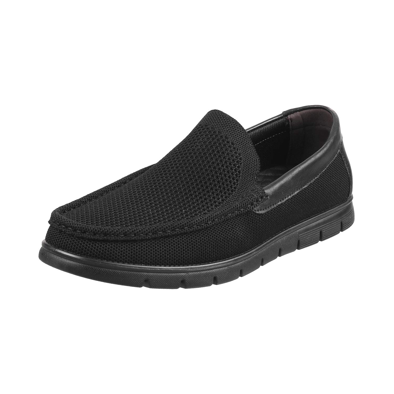Metro Men Black Synthetic Loafers (71-9363-11-41) Size (7 UK/India (41EU)) (B07ZS6YXJV) Amazon Price History, Amazon Price Tracker