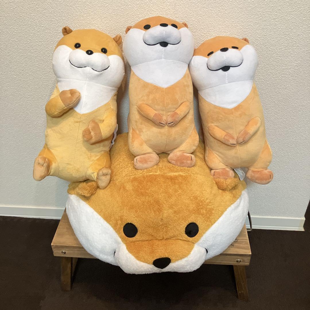 Amazon.co.jp: 可愛い嘘のカワウソ プライズ ぬいぐるみ セット : おもちゃ