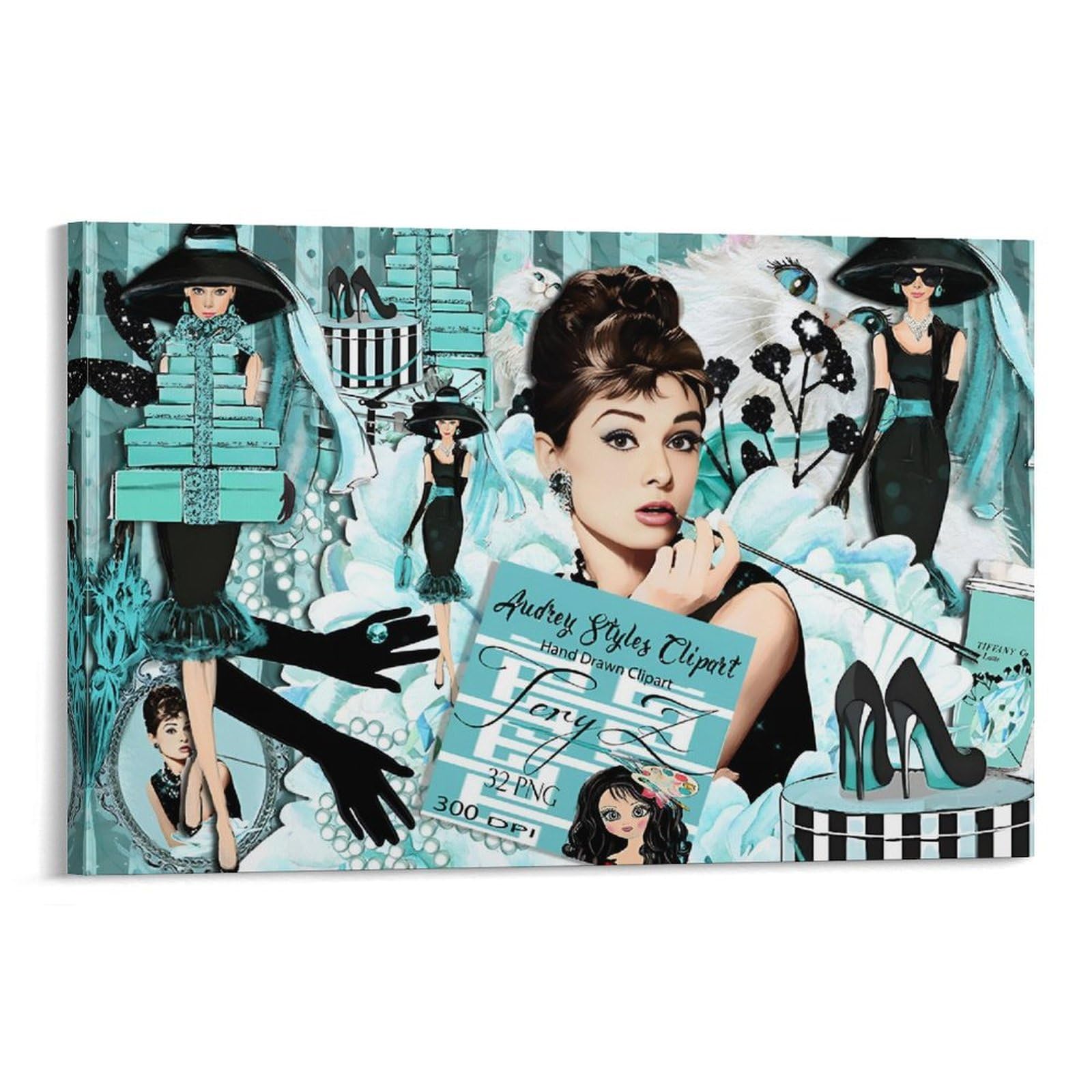 特大】オードリーヘップバーン グラフィックフォト 【公式通販】