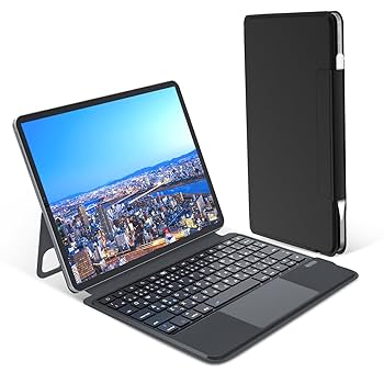 iPadキーボードケース ブラック 日本語配列 ipad Air 11インチ対応 Amazon.co.jp: iPad用 キーボード付きケース アイパッド Air 11
