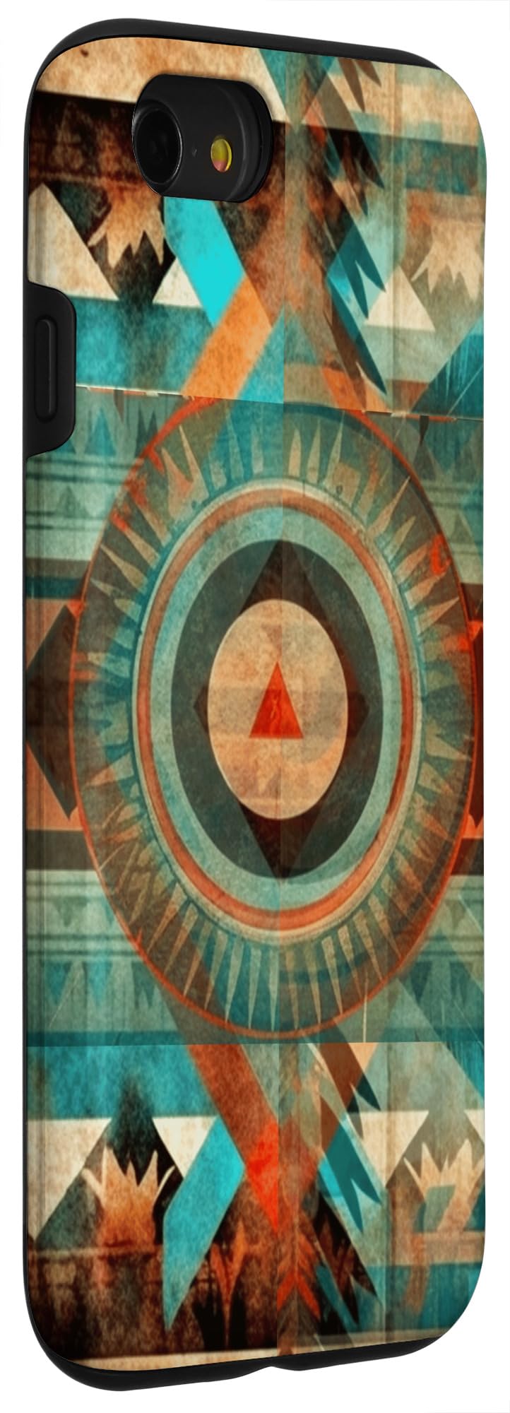 iPhone SE (2020) / 7 / 8 Western Style Native American Tribal Aztec Indian Pattern Case - Image 3