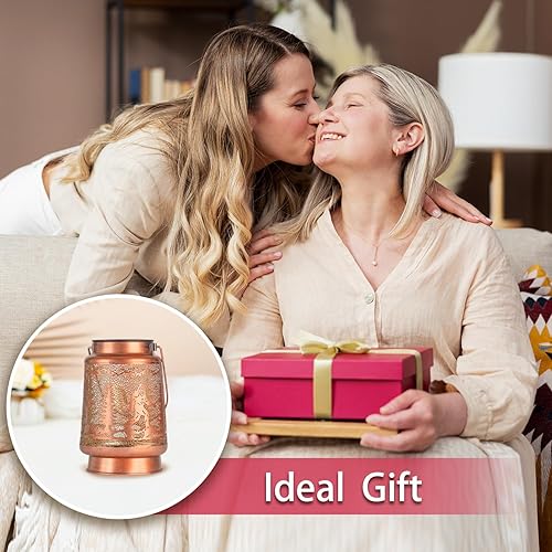 Miniatura 6 de Bigfoot - Faroles solares colgantes impermeables para exteriores, luces solares colgantes de pie grande, regalos para hombres y mujeres, faroles LED