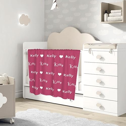 Miniatura 21 de Mantas de bebé personalizadas y sombrero con nombre, manta personalizada para recién nacidos, para niños y niñas, saco de dormir personalizado, Saco