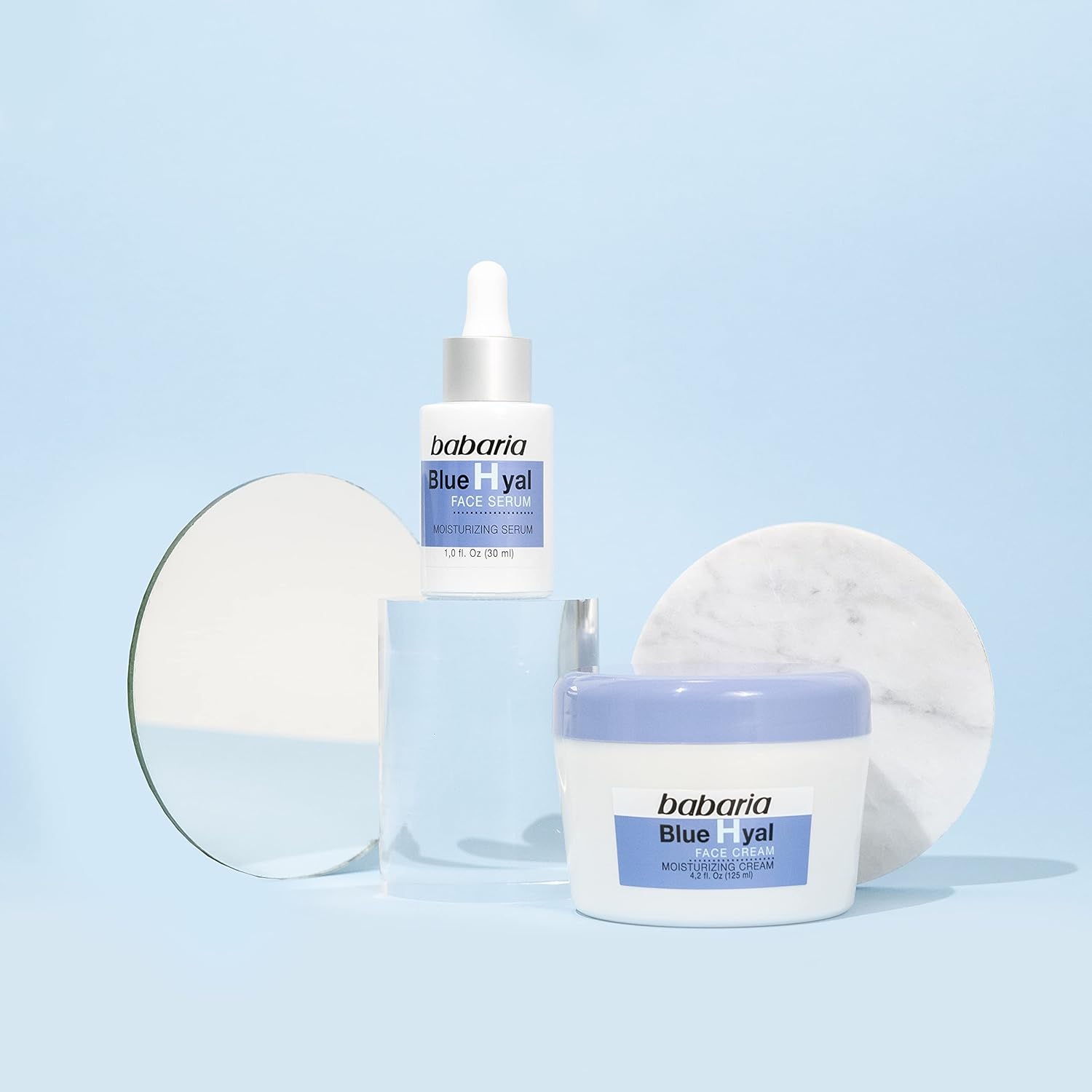 Babaria Hyaluronic Acid Face Cream - Intensely Hydrates and Smooths Your Epidermis - Provides Hydration and Reduced Flaccidity - Reduces Wrinkles and Fine Lines - Suitable for All Skin Types - 4.2 oz - Image 6