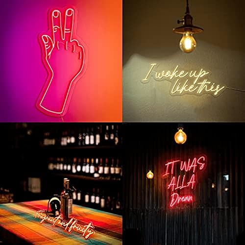 Miniatura 3 de Letreros de neón personalizados para dormitorio, grandes, hechos a mano, para bodas, fiestas, negocios, dormitorios, bares, salas de juegos y más
