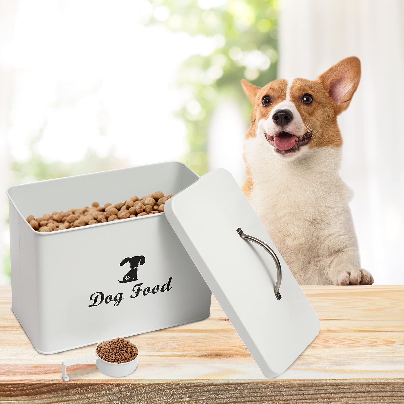 How Much Dog Food Will A 15 Gal Container Hold