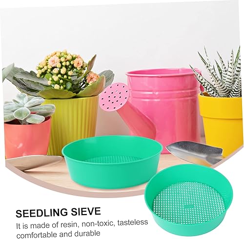 Miniatura 4 de 2 herramientas de bricolaje para bonsái, herramientas de malla, colador de tierra, tamiz de arena, pantalla de malla, dispensador de nivelador,