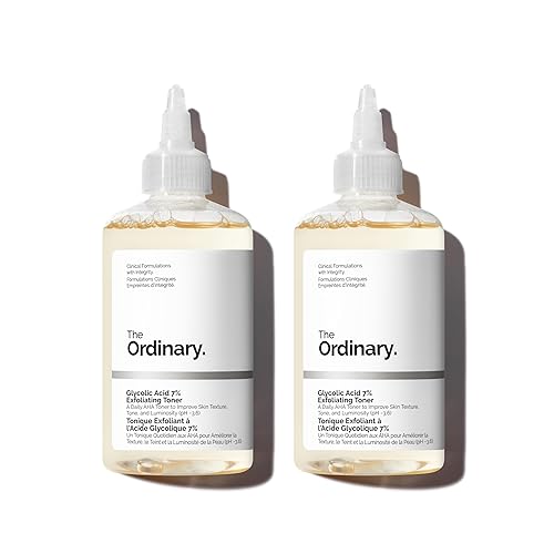 The Ordinary Glycolic Acid 7% Exfoliating Toner, Brightening and Smoothing Daily Toner for More Even-Looking Skin Tone