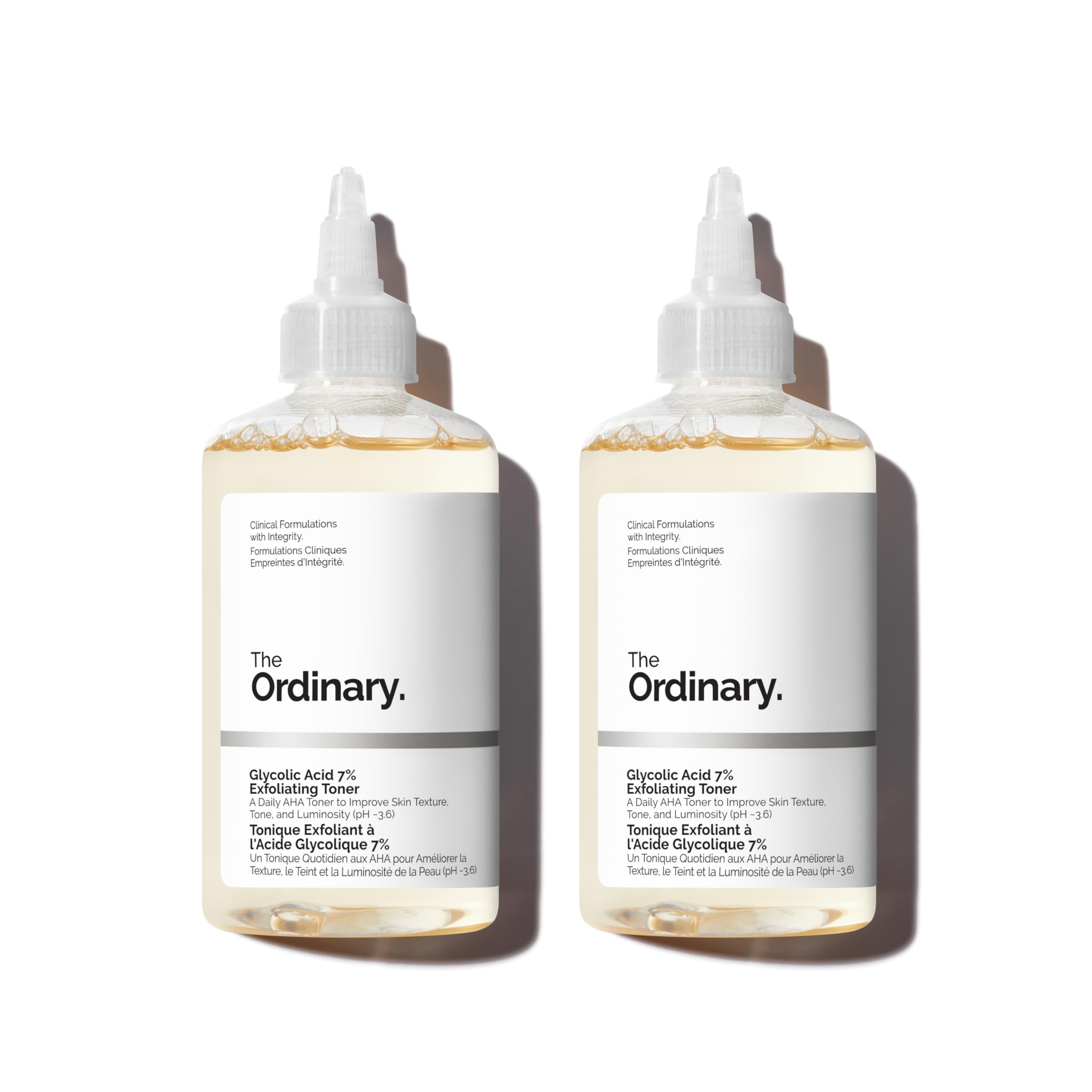 The Ordinary Glycolic Acid 7% Exfoliating Toner, Brightening and Smoothing Daily Toner for More Even-Looking Skin Tone