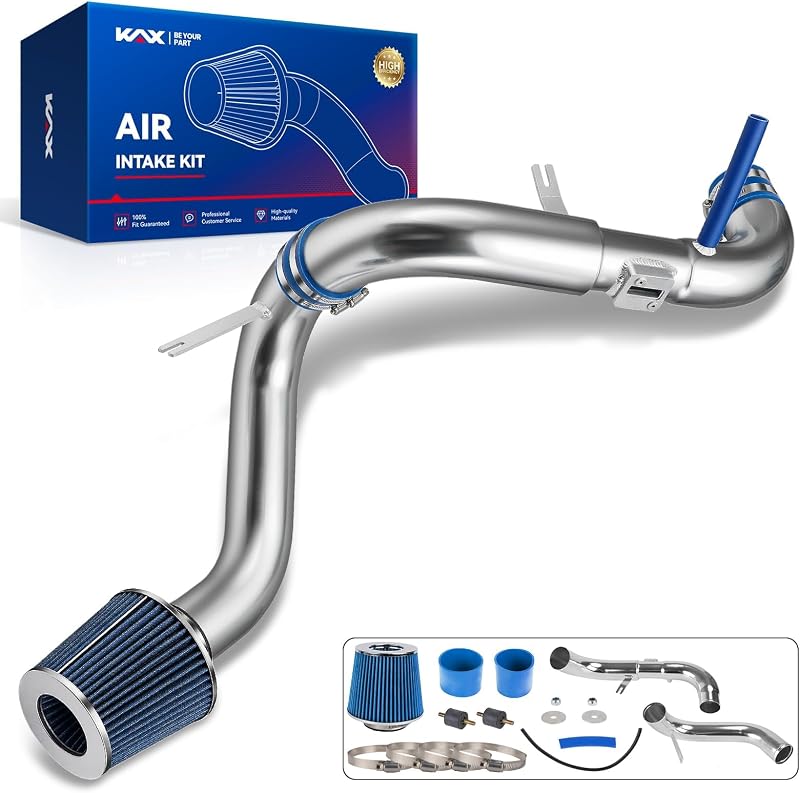 Kit de admissão de ar frio KAX 3" para Honda Civic 2006–2011 – Azul