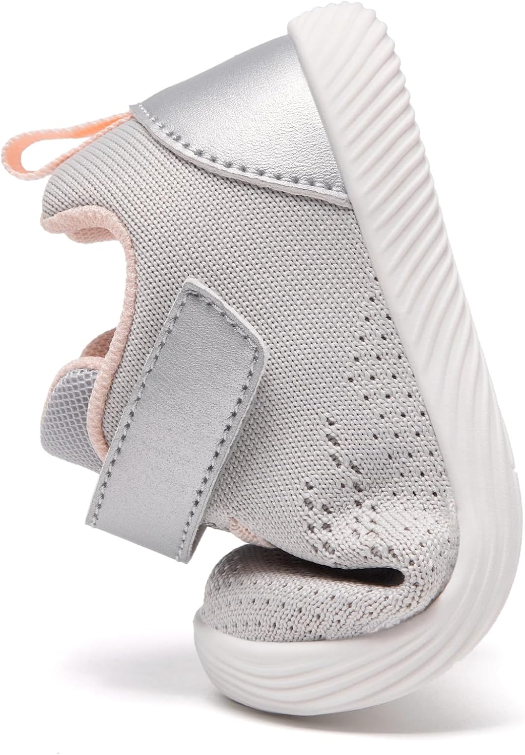 MORENDL Toddler Sneakers Baby Boys & Girls Barefoot Shoes Lightweight Breathable Walking Running Tennis Athletic Sport Shoes