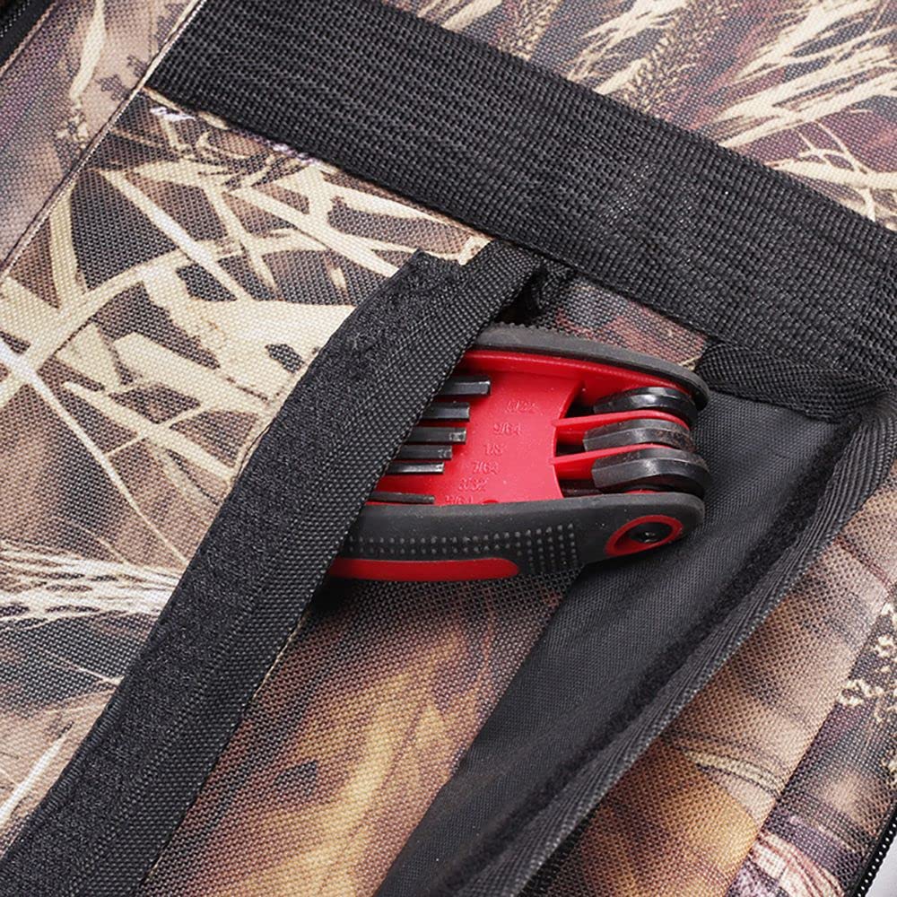 Étui à Arc à Poulies Rembourré Souple Portable pour Sac à Arc