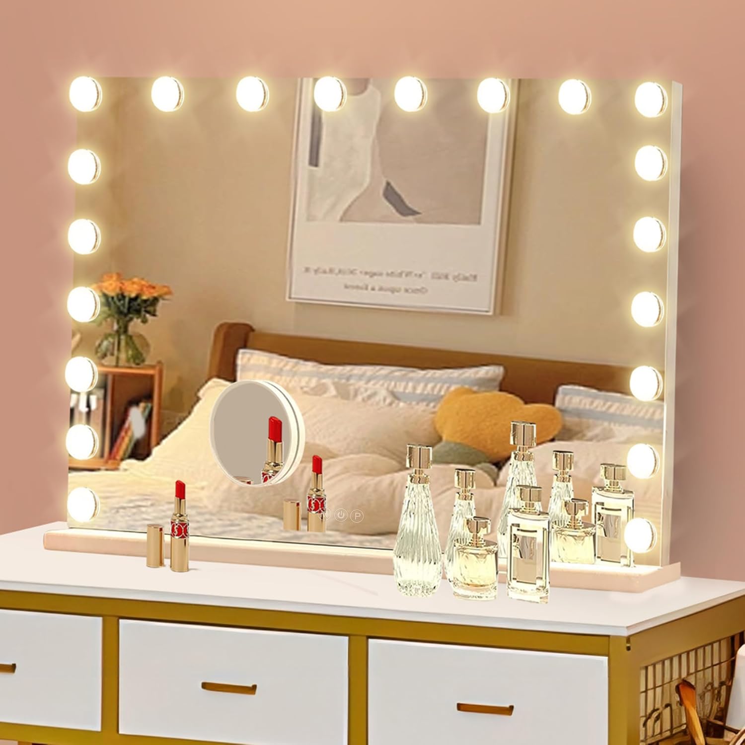 Ratsamee Hollywood Vanity Mirror with Lights, 18