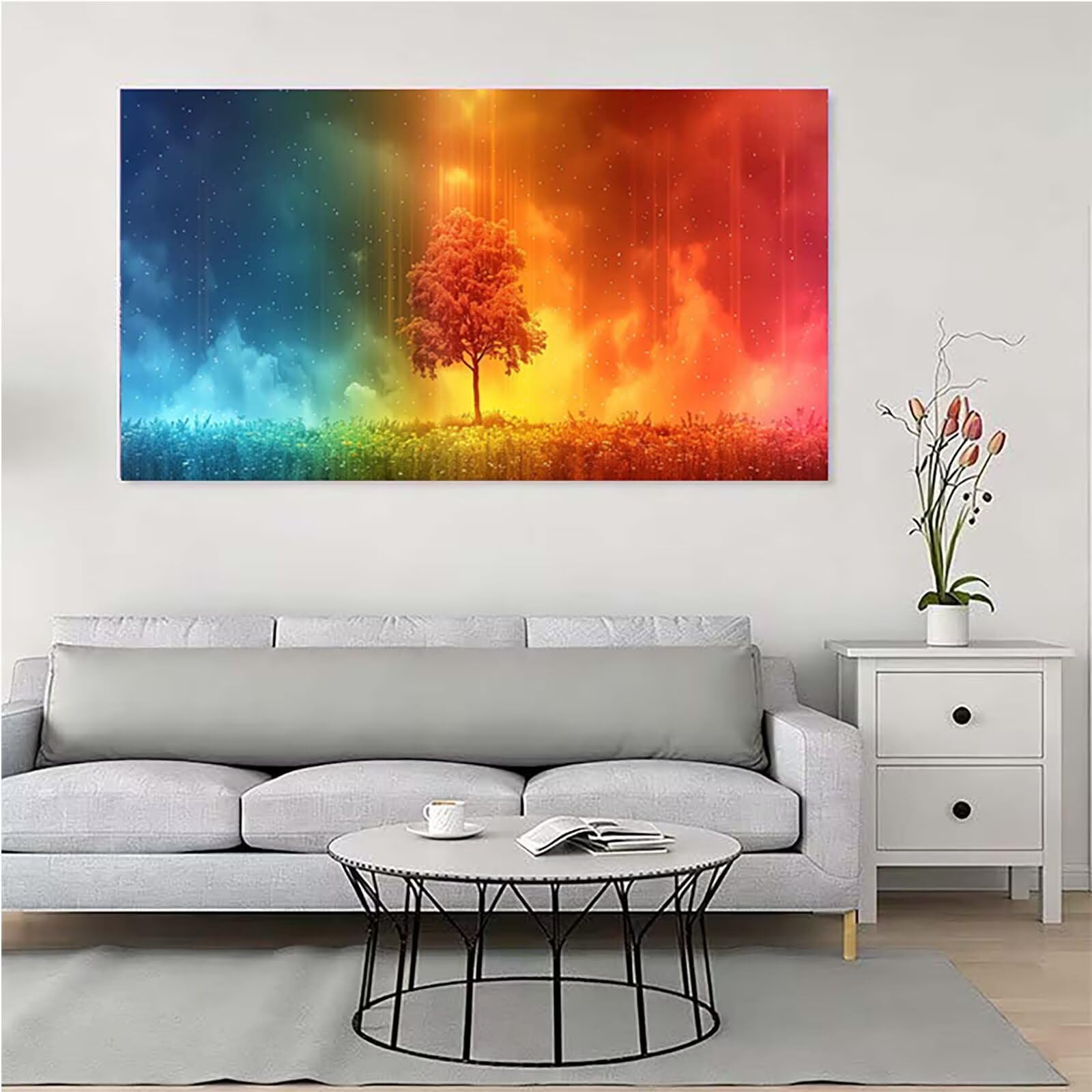 Albero Della Vita Diamond Painting Grandi Dimensioni 70x140cm B-1912
