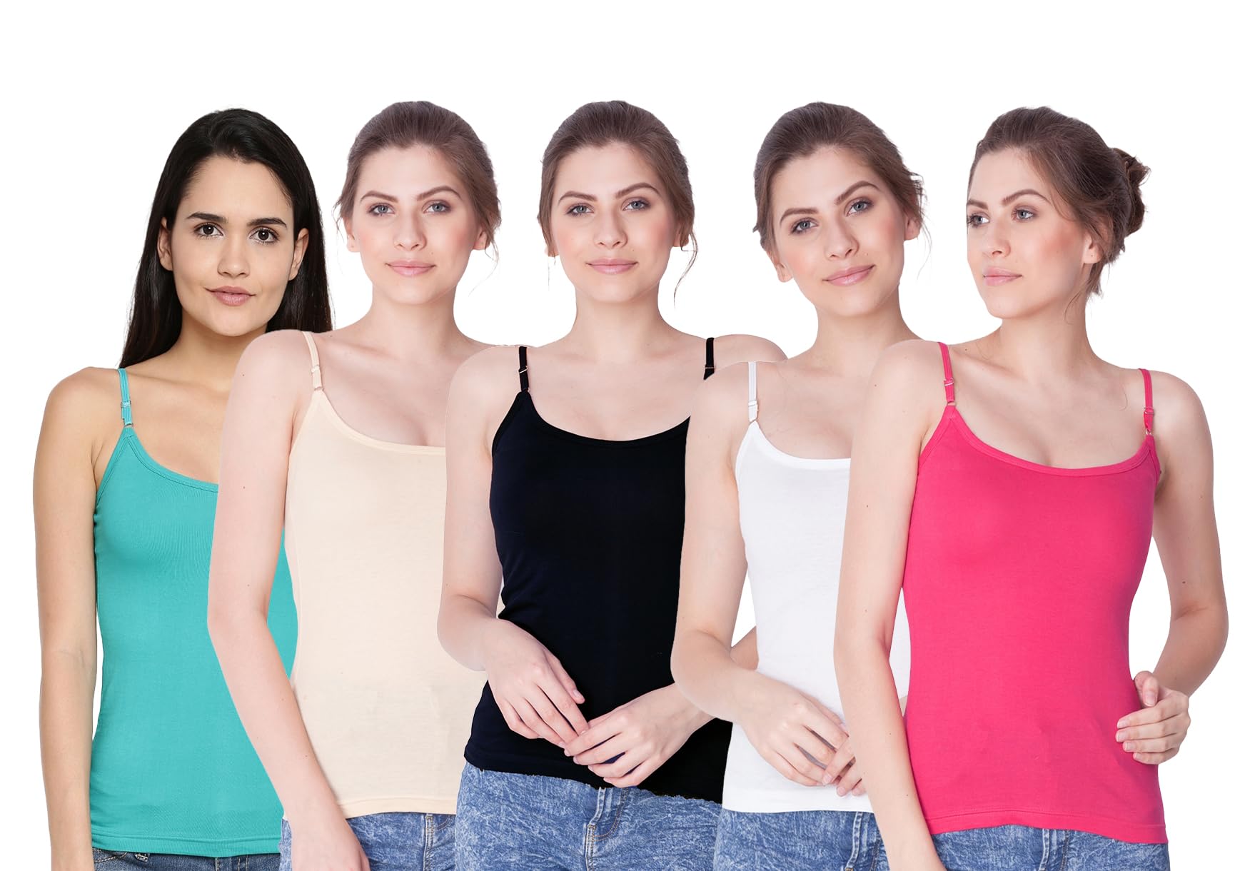 dollar Women's Solid Slim Fit Cami Shirt-picture-15