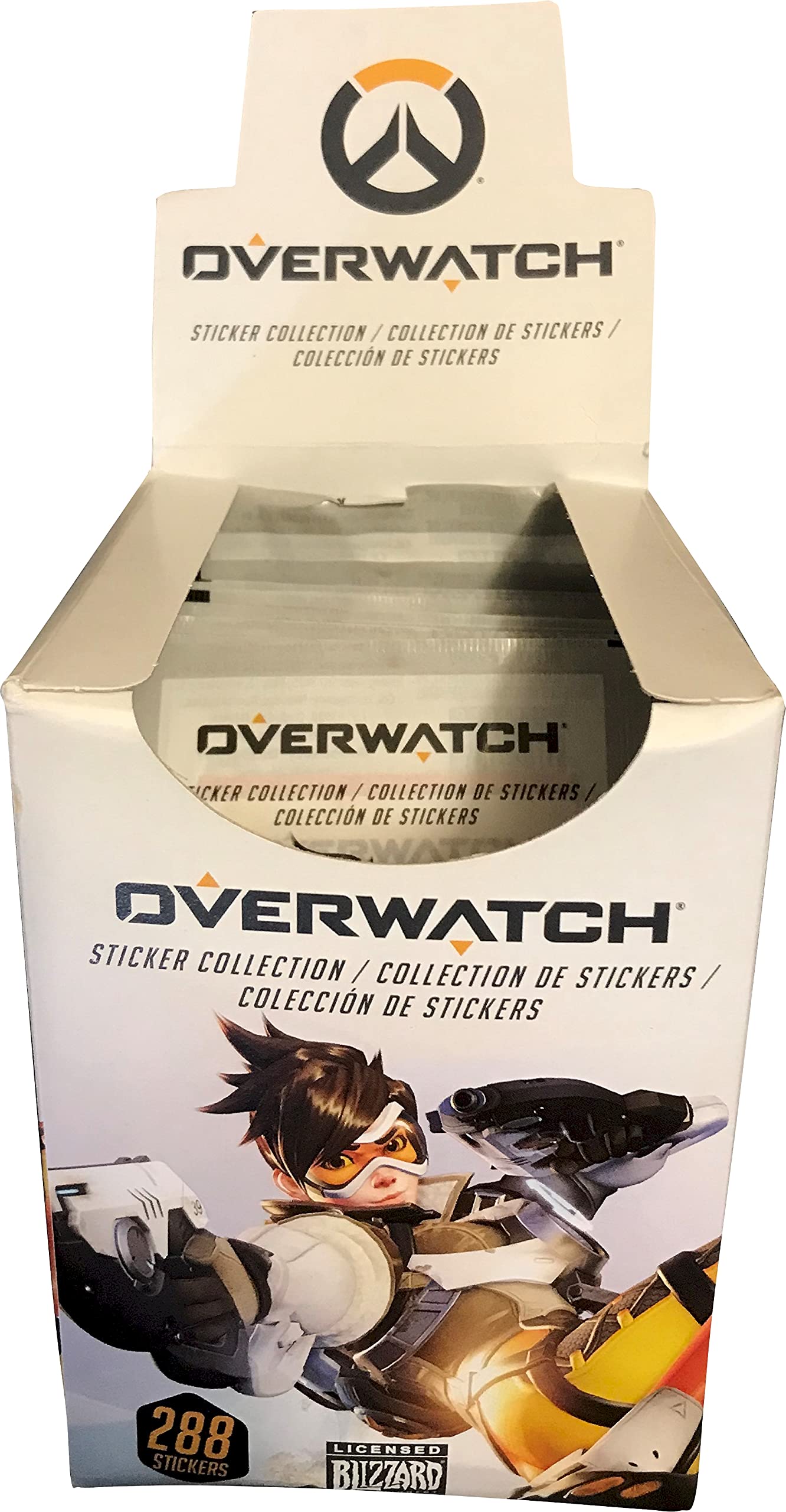 Official Overwatch Stickers x 48 Sealed Packs in CDU