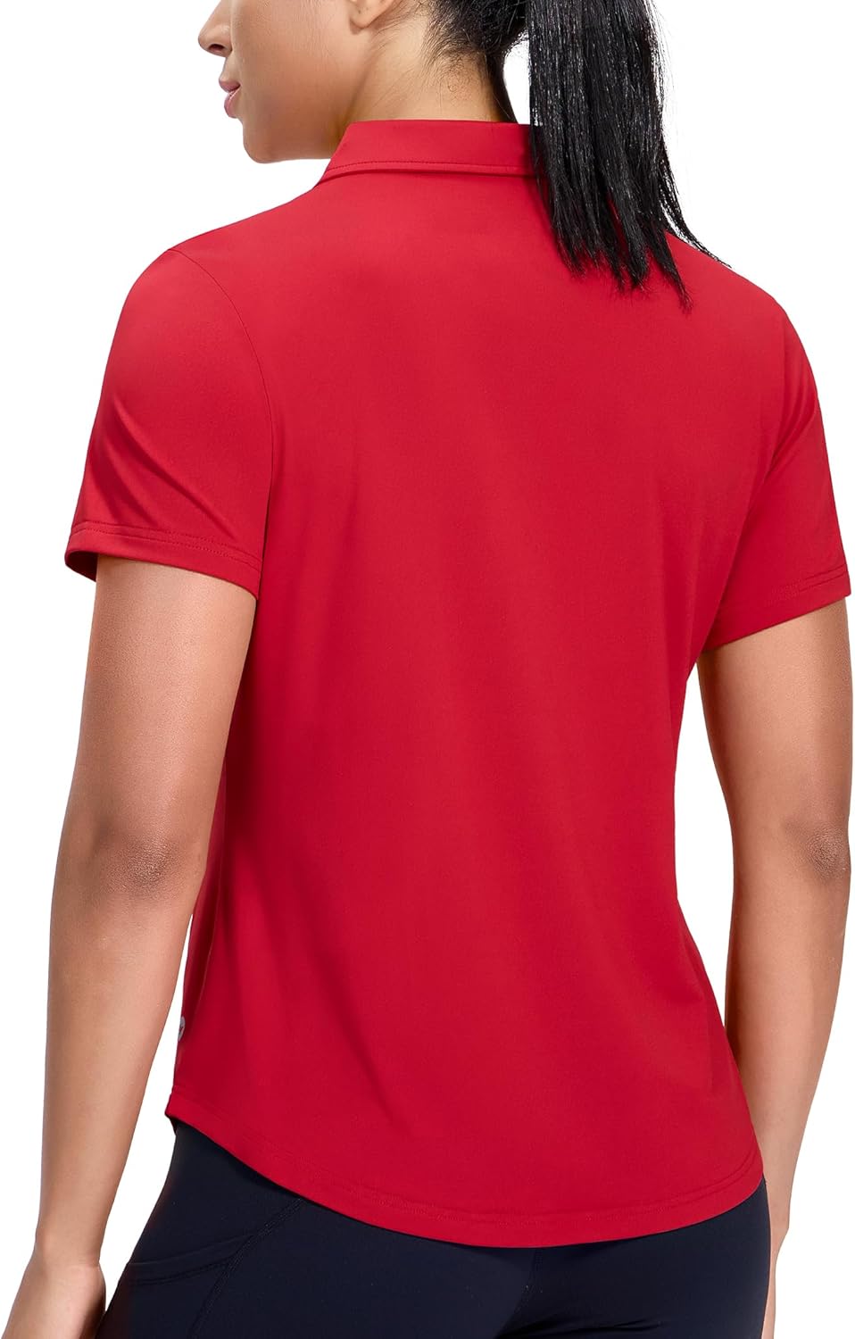 MIER Womens Golf Polo Shirts Short Sleeve Quick Dry Sun Protection Active UV Shirts Collared Tennis Tops, 4 Buttons - Image 5