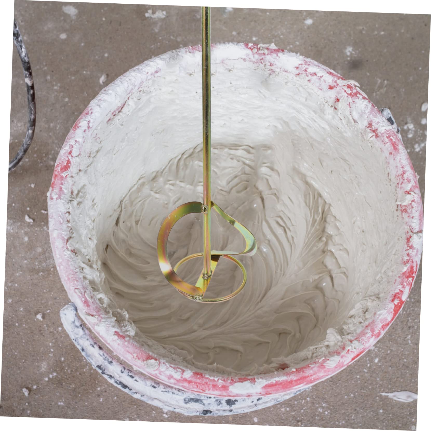 BUTIFULSIC Long Cement Stirrer Drill Mixer Rod for Drill Construction Mixer Electric Cement Mixer Paint Stirring Rods