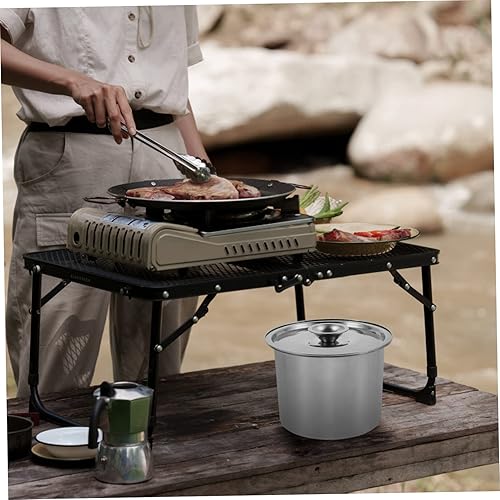 Miniatura 4 de Hemoton 2 piezas de acero inoxidable sabor taza condimento ollas pequeños contenedores de condimentos cocina condimento tarro helado contenedores de