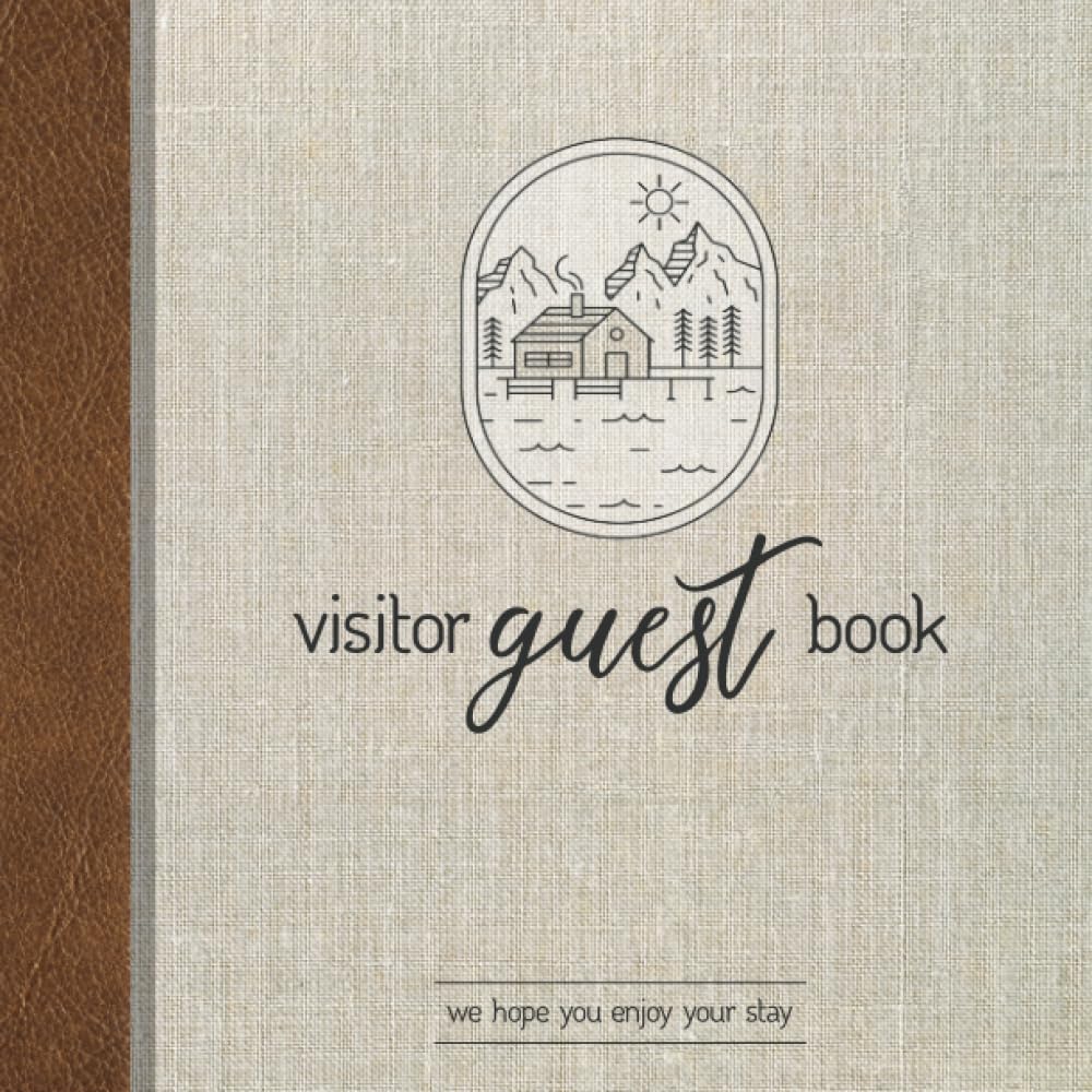 Visitor Guest Book Visitor Guest Book for Vacation Home, Air