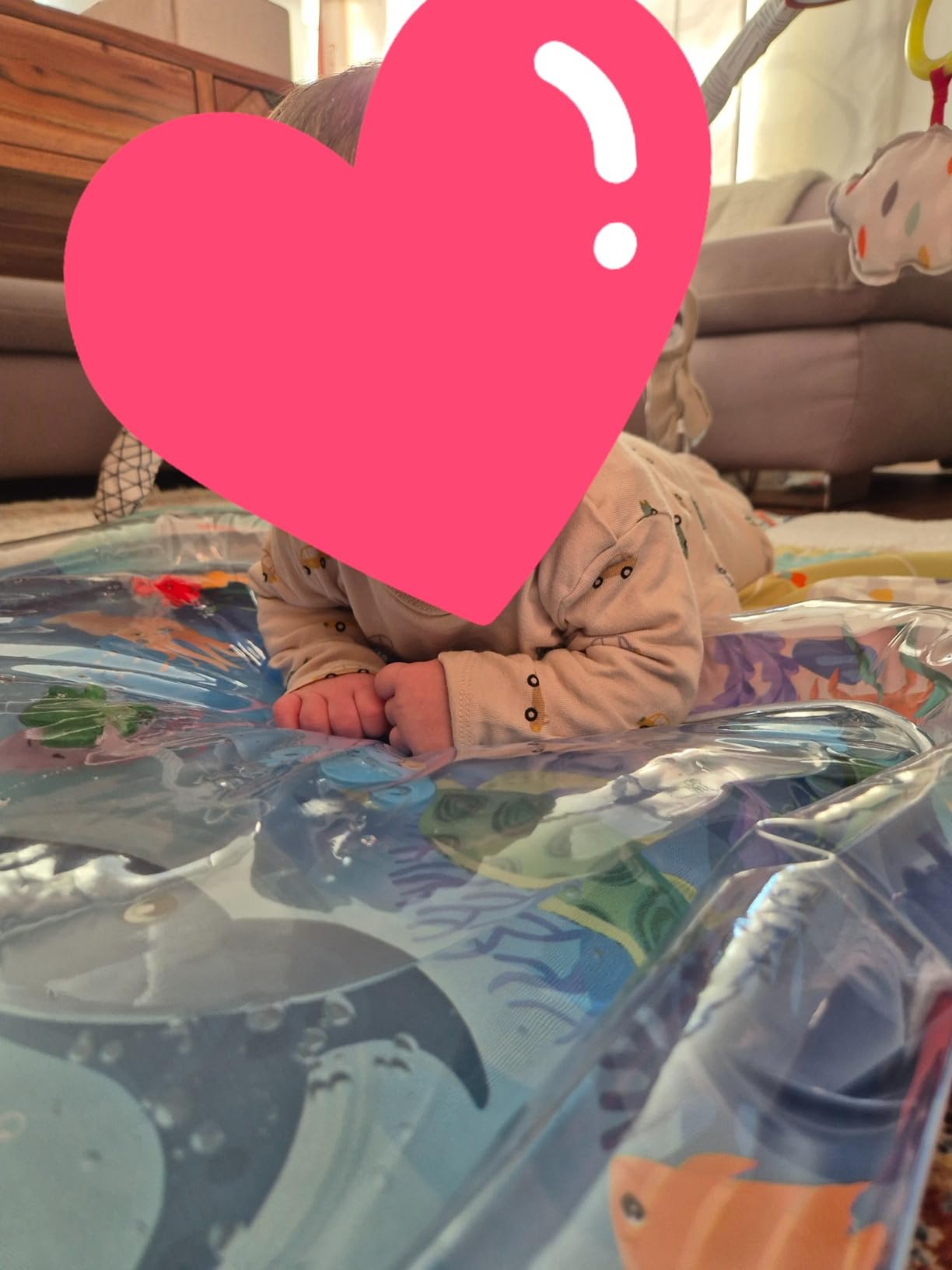 Wassermatte Bauchlage