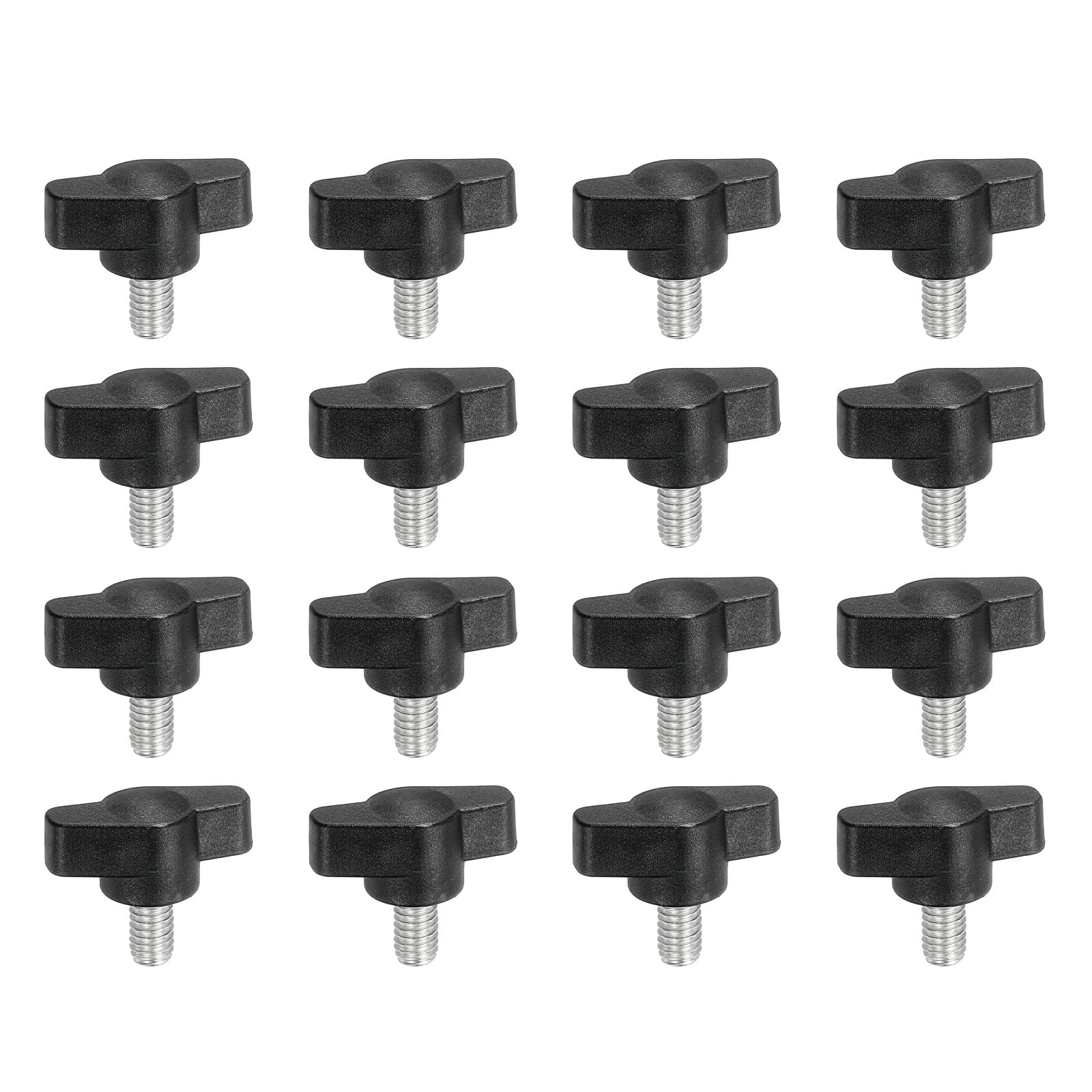 YELARXI Z- Shaped Thumb Screws 304 Stainless Steel Tee Wing Knobs Screws Clamping t Head