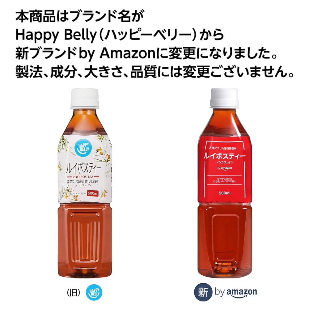 Amazon.co.jp: by Amazon ルイボスティー 500ml×24本 デカフェ