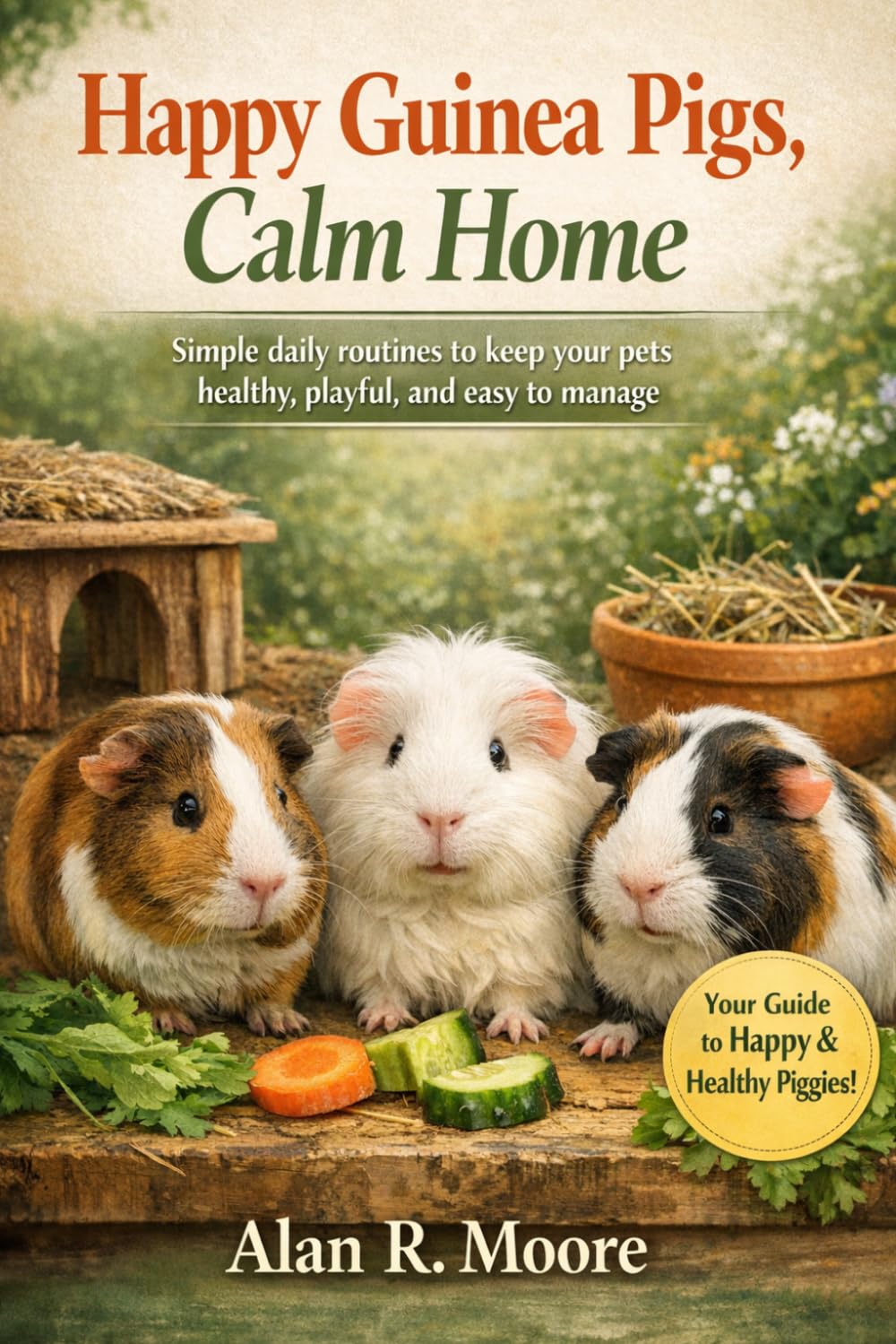 Happy Guinea Pigs, Calm Home: Simple daily routines to keep your pets healthy, playful, and easy to manage