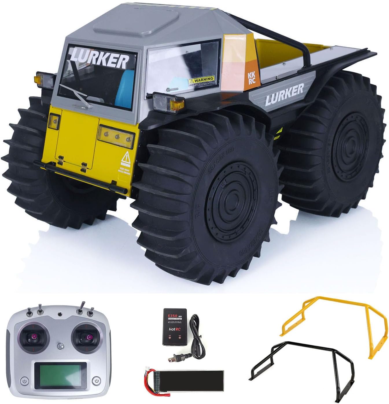 TOUCAN RC HOBBY D-E077 1/10 RTR RC Off-Road Vehicle All-Terrain Amphibious Climbing Car