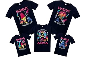 Celebrate Birthdays in Style with Enchanting Trolls Shirts