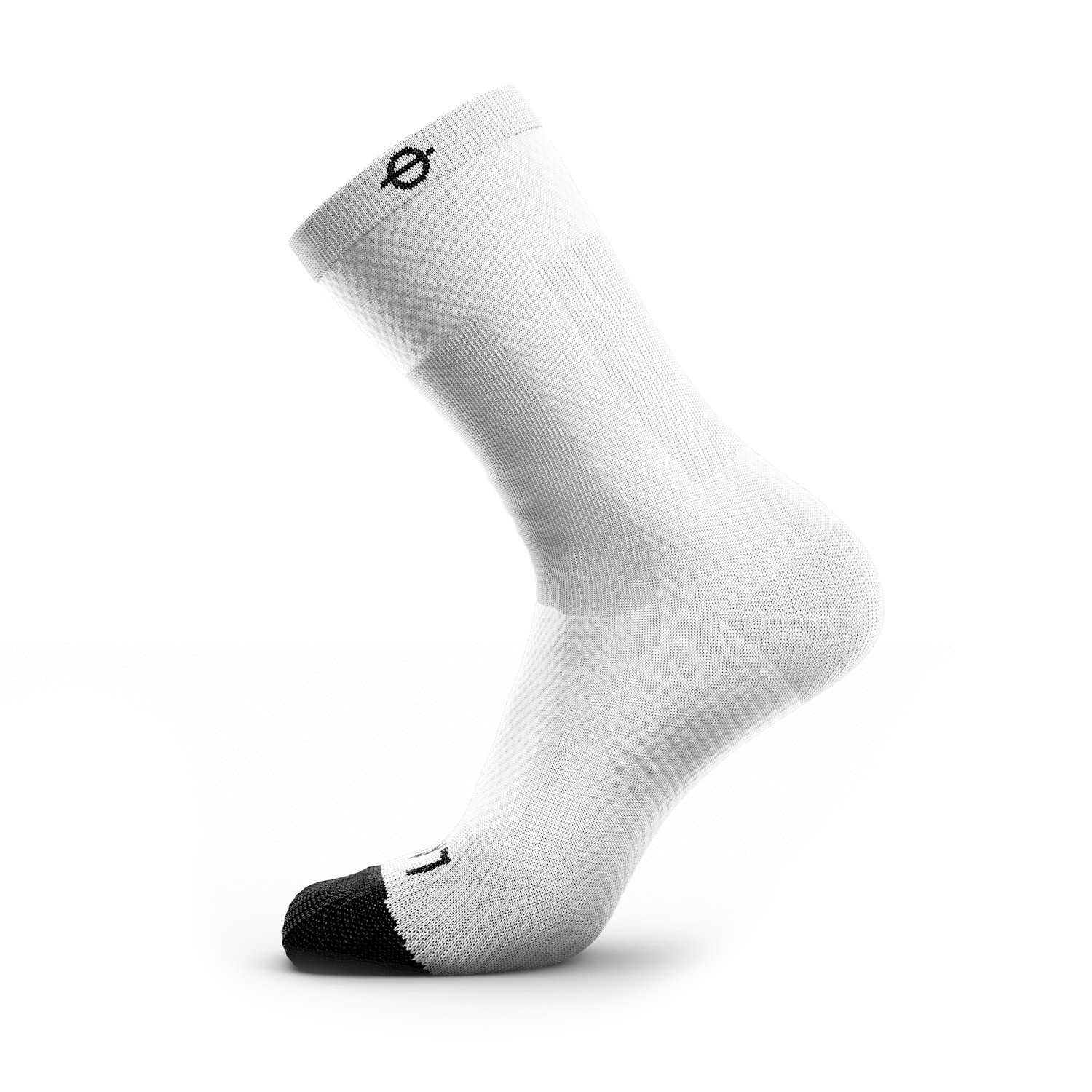 LASSO Calze a compressione per uomo e donna, a compressione, colore: bianco