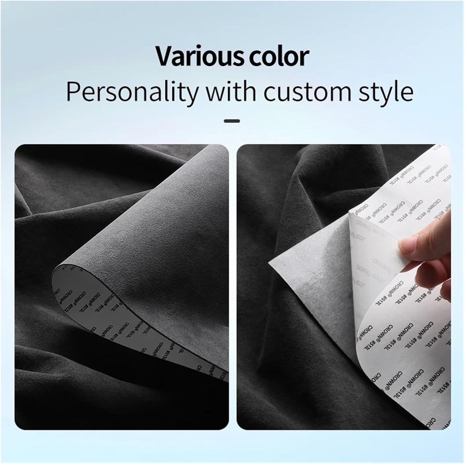 Car Interior Seat Adjustment Buttons Panel Suede Leather Stickers Compatible for BMW X3 G45 2025 Performance(Style A6)