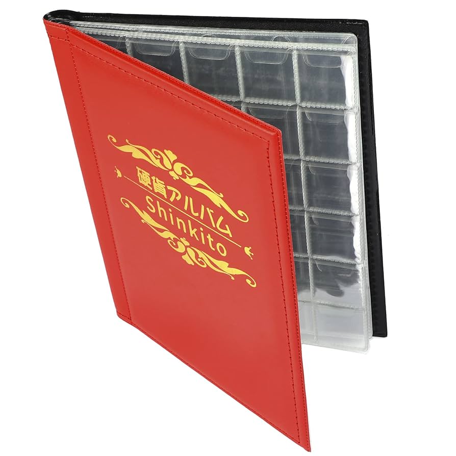 Amazon.co.jp: Shinkito 硬貨アルバム コインホルダー コイン