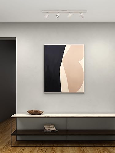 Miniatura 3 de Astro Ascoli Foco de interior regulable de cuatro barras (blanco texturizado) - Clasificación seca - Lámpara GU10, diseñada en Gran Bretaña - 1286041