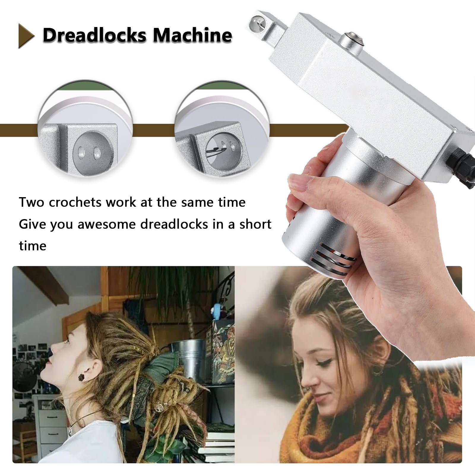 Amazon.com: Dreadlock Maker Machine, Automatic Dreadlock Machine