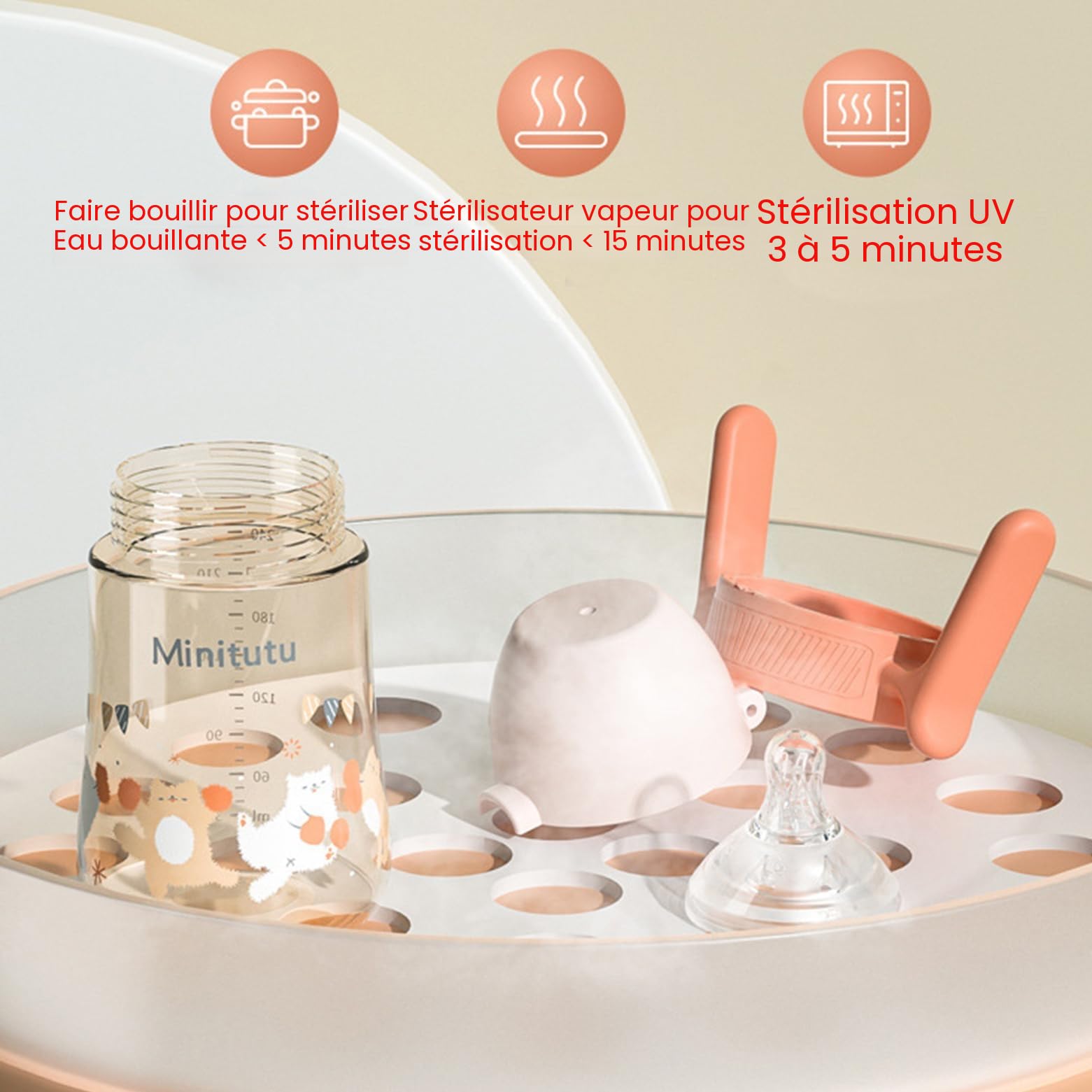 Tasse d'apprentissage pour Bébé, Biberon à Paille Enfant anti-débordement, Gobelet à jet souple étanche 240ml, sans BPA